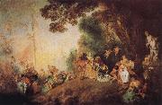 Jean-Antoine Watteau Pilgrimage to Cythera